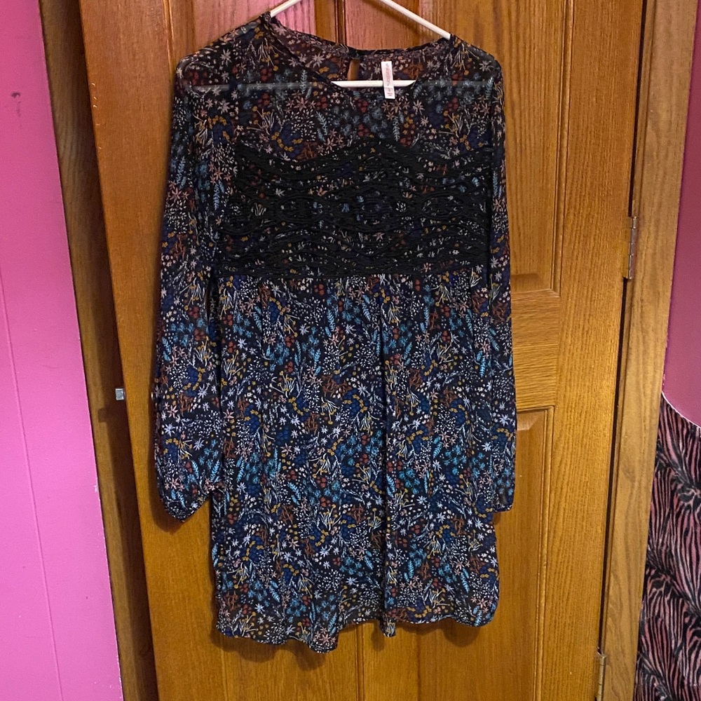 Xhilaration Multicolor Floral Dress